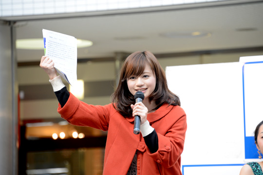 テレビタレントの斉藤雪乃さん